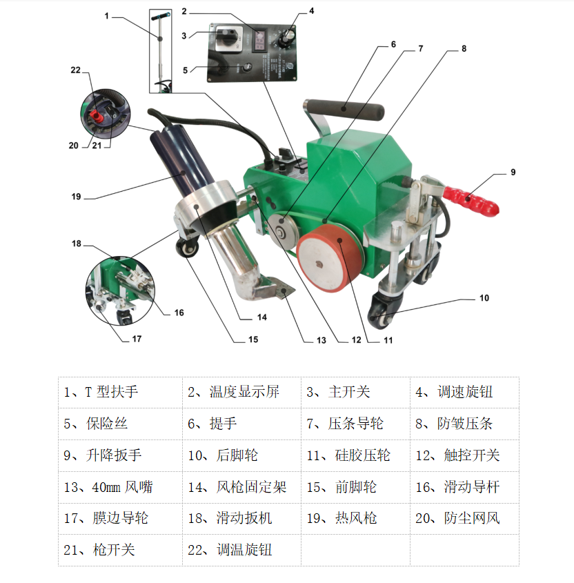 听厂家来分享TPO焊接机是什么以及有哪些优点？